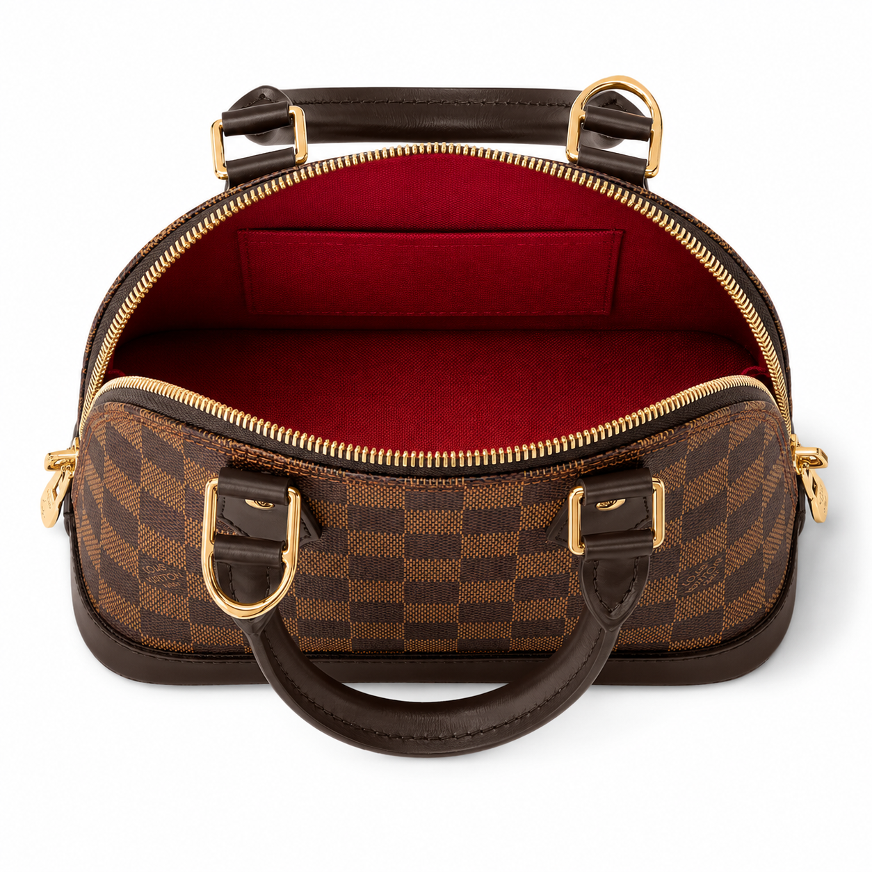 "LV" Heritage Check Bag