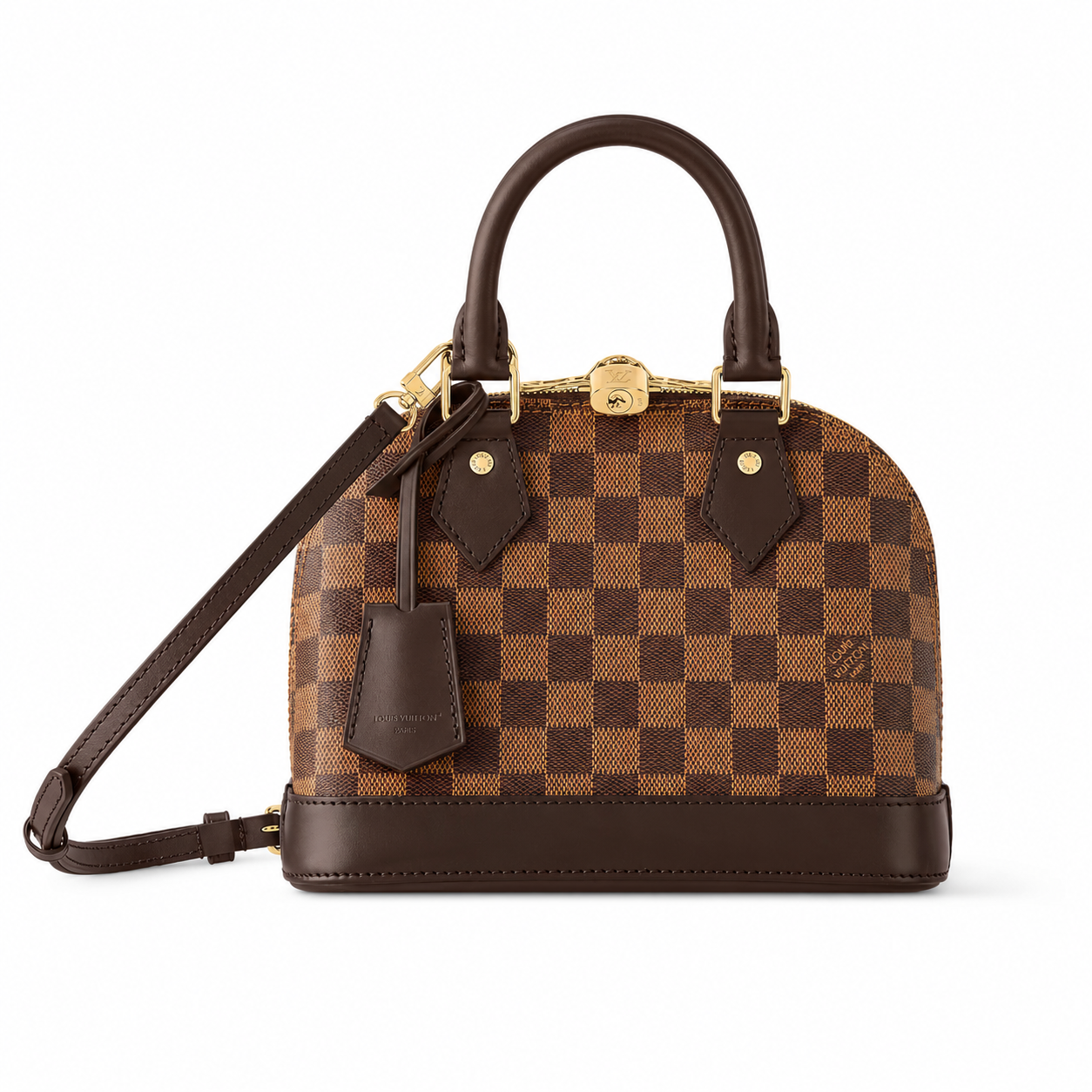 "LV" Heritage Check Bag
