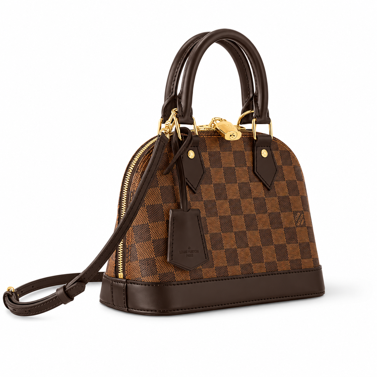 "LV" Heritage Check Bag