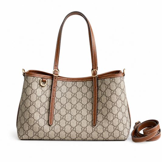"GG" Monogram Shoulder Bag