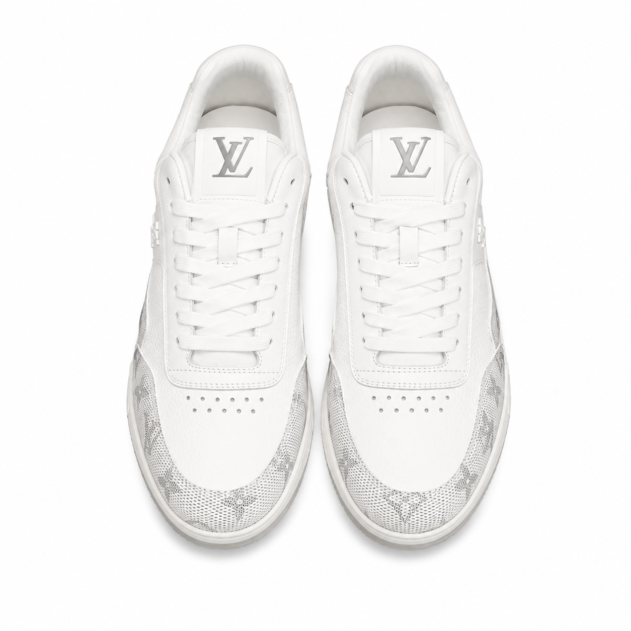 "LV" Sneaker – Weiß/Grau