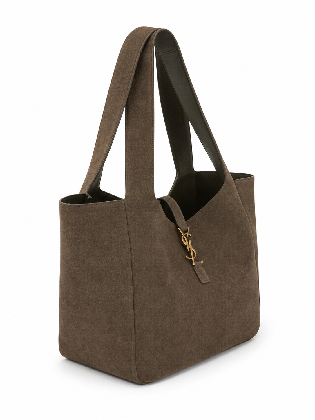 Y$L Suede Carryall Bag – Braun