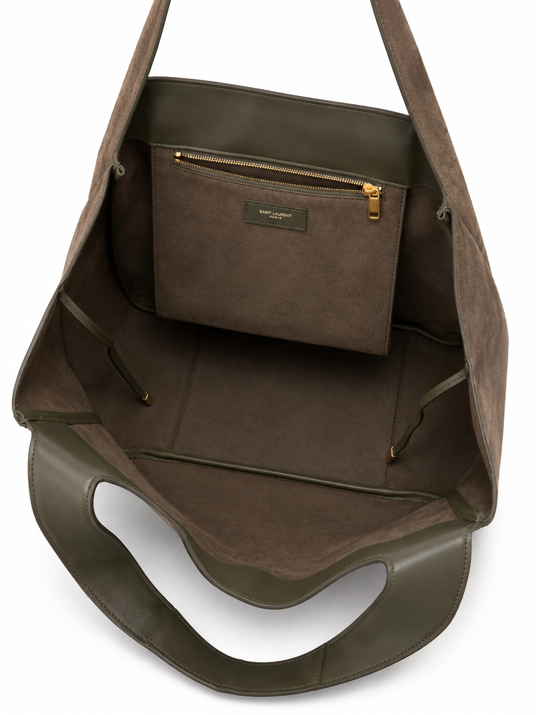Y$L Suede Carryall Bag – Braun