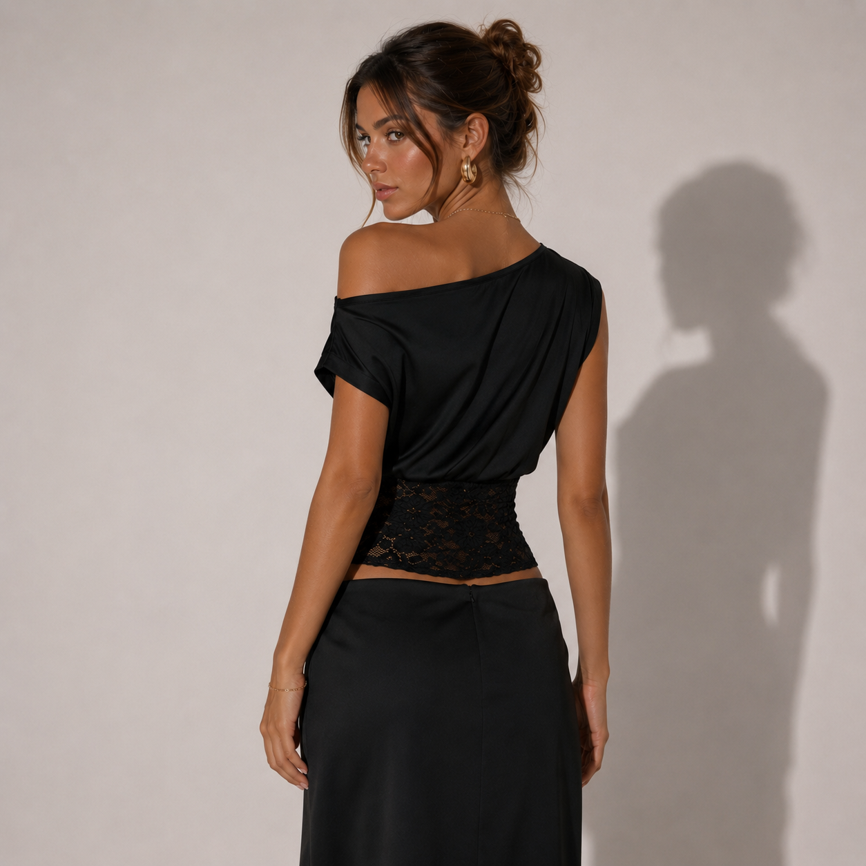 Lace Detail Top