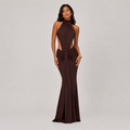 Halterneck Maxi Dress