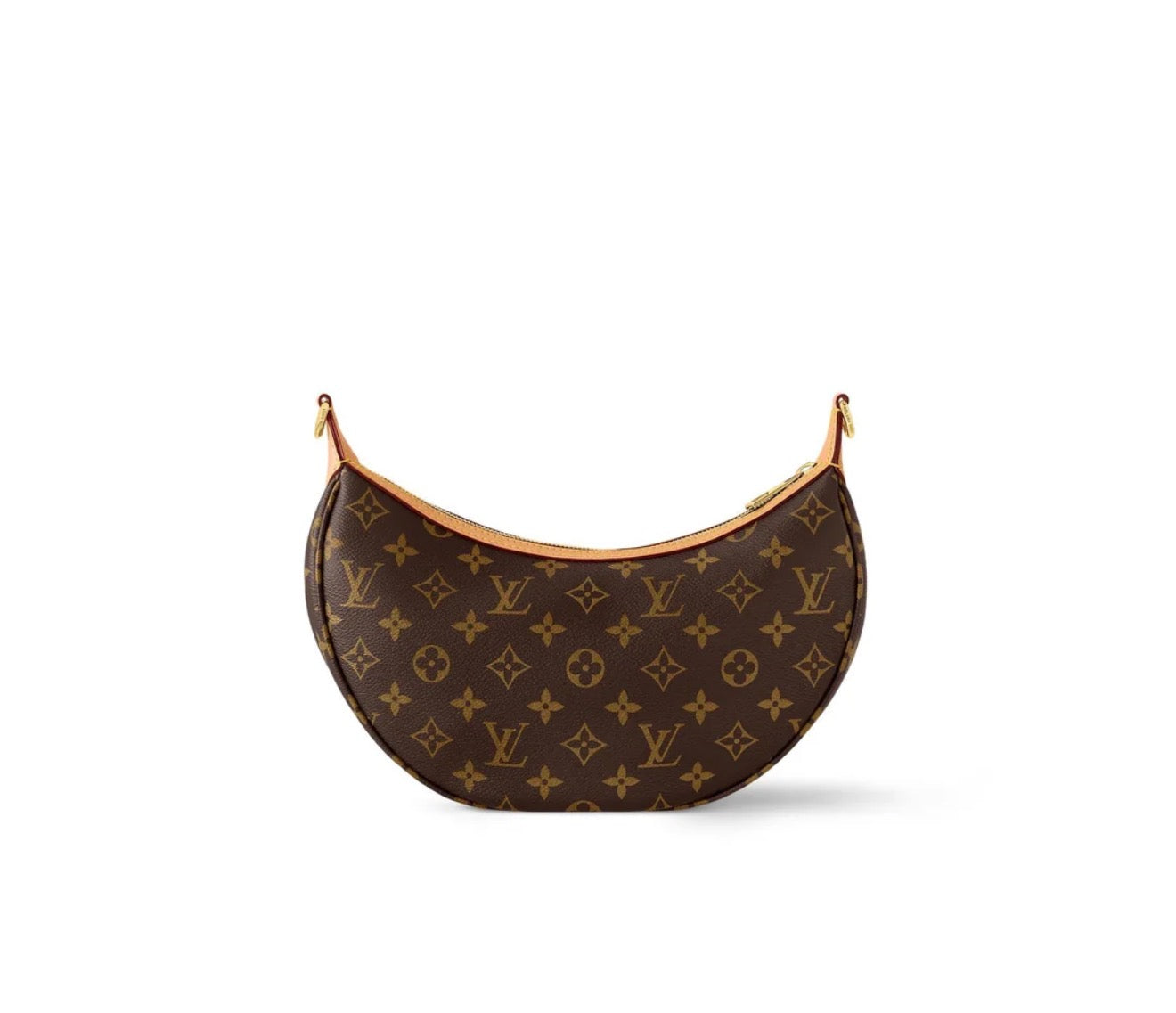 "LV" Monogram Shoulder Bag